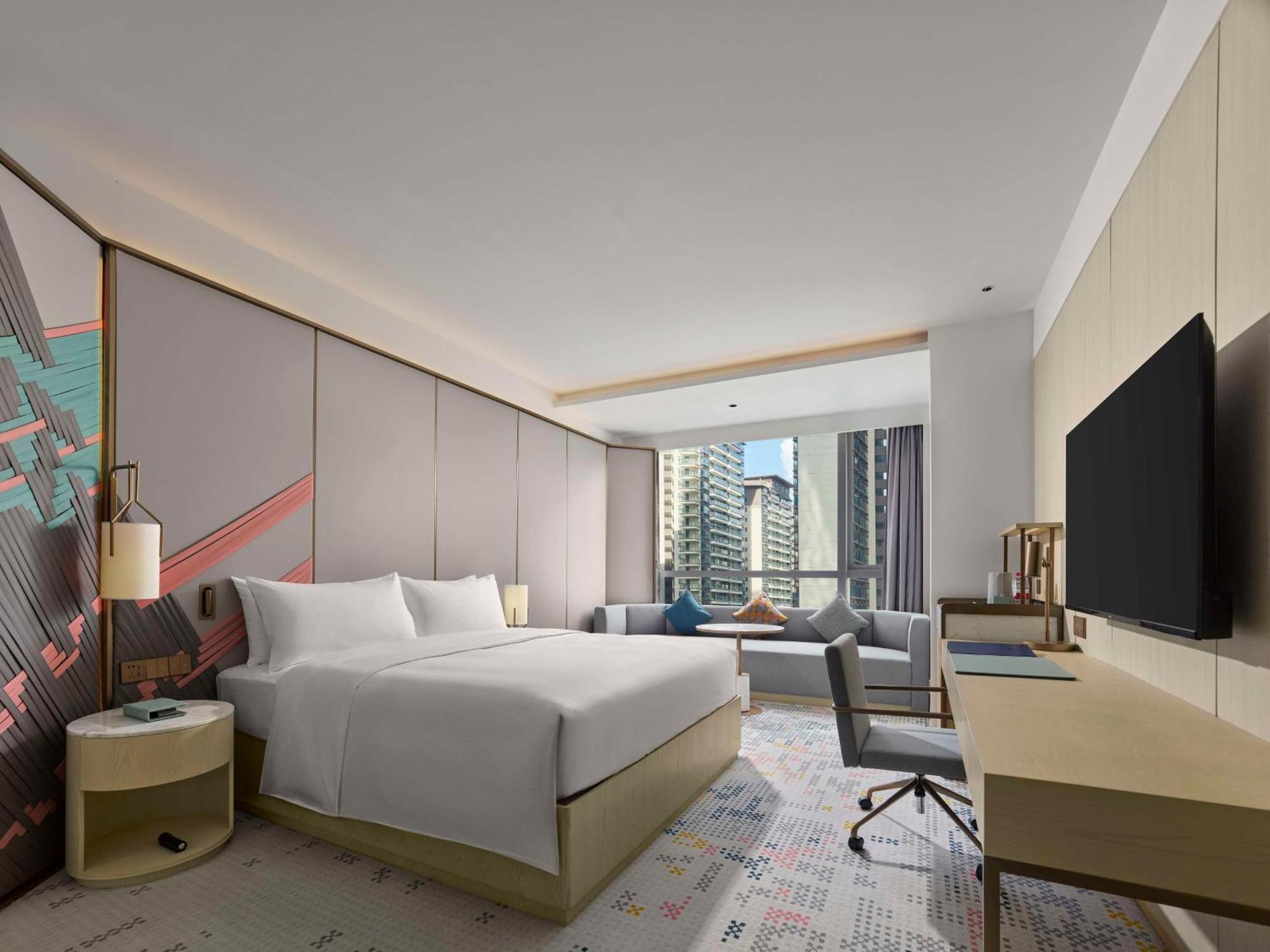 Doubletree By Hilton Nanning Wuxiang Hotell Exteriör bild
